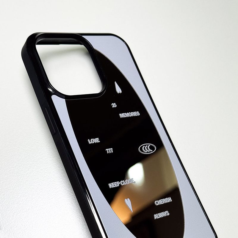 LOVE Memories Bumper Mirror Phone Case (LP)