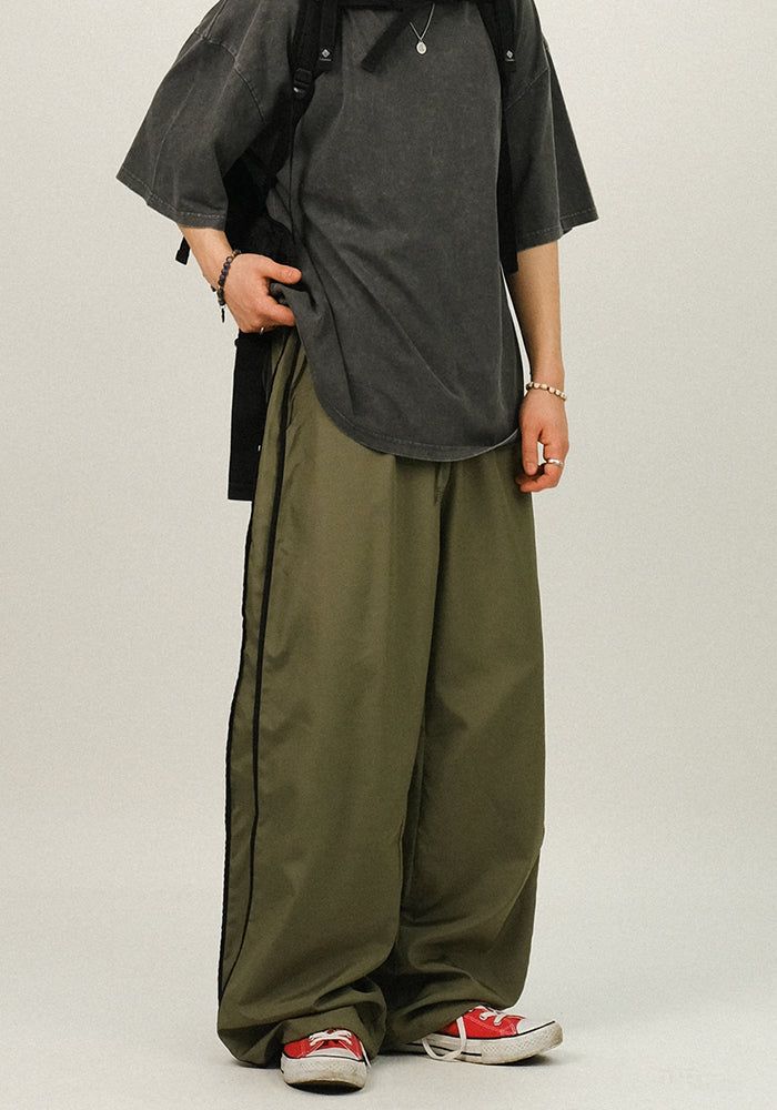 SEMIKAJI（セミカジ）の「DY Track Nylon Jogger Pants（Pants）」