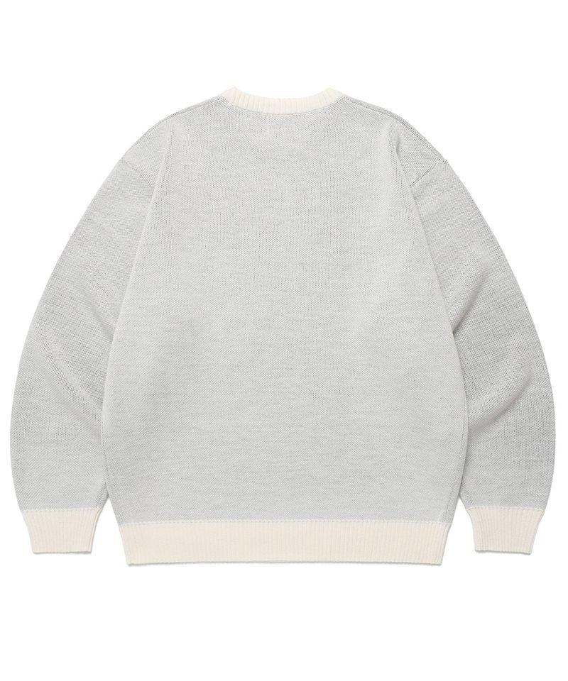 MEGA CYCLONE KNIT SWEATER IVORY(CV2EFUK601A)
