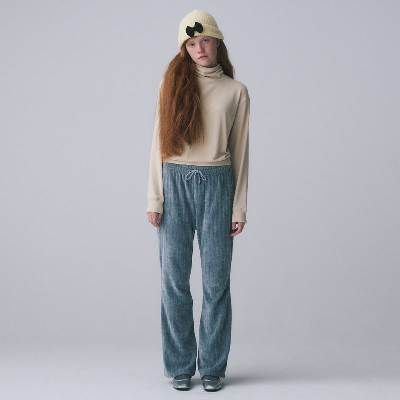 RIBBON TAIL LONG SLEEVE, BUTTER