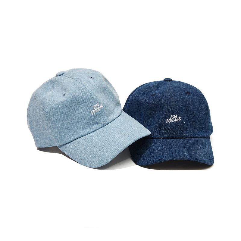 BSR2223FWCP038 BS LOGO DENIM CAP LIGHT BLUE