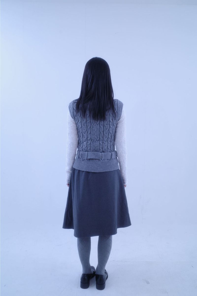 Dia Jacquard Long Knee Socks (3color)