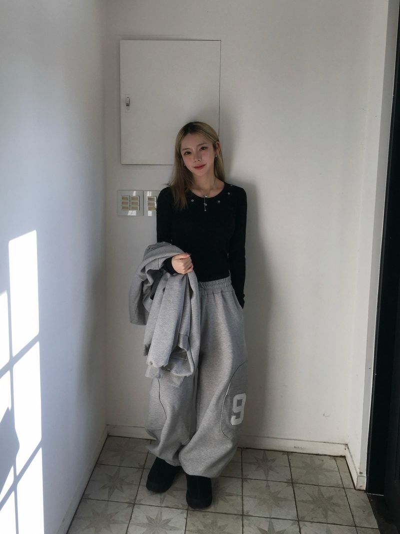 [SET] 99 Round Cargo Sweatpants (3c)