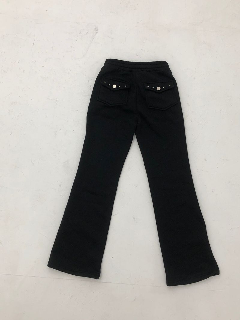 Silver Stud Bootcut Pants