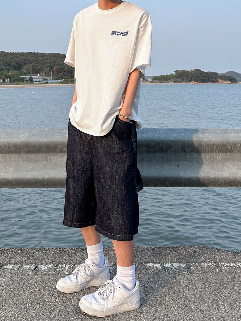 [Linen] Carpender Banding Bermuda Pants