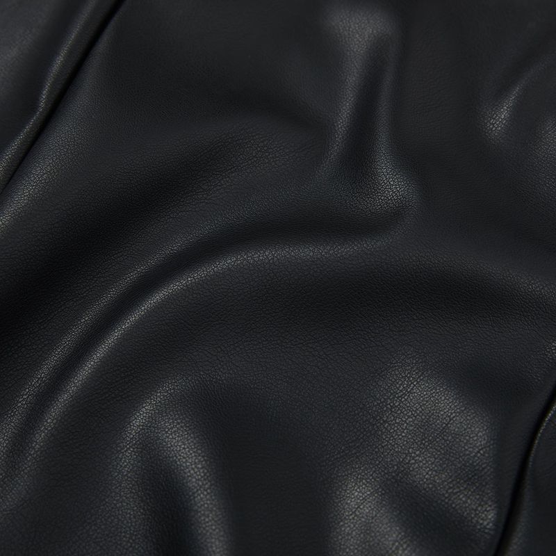 ダイアンレザーミニドレス / Diane Leather Mini Dress [BLACK]