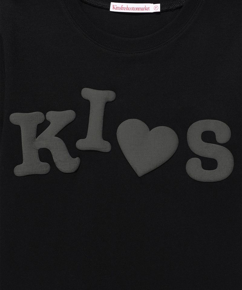 Bumpy Kiss Logo Tee Black (KIB6MFT503A)