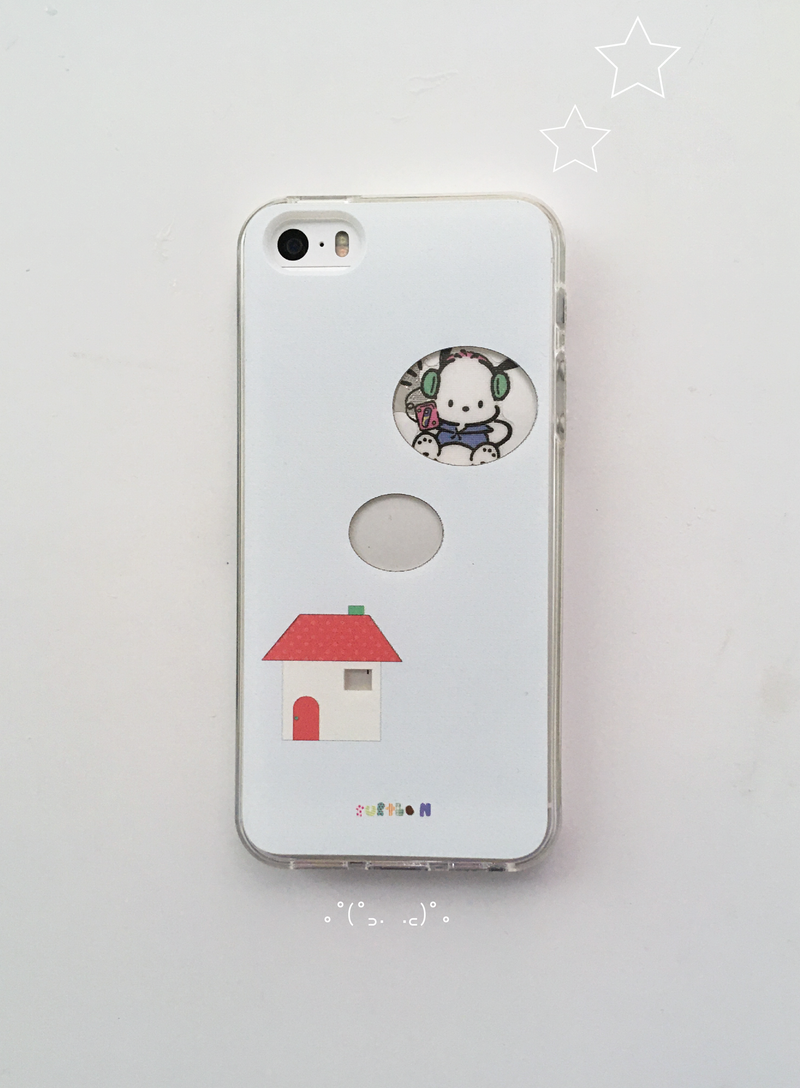 turtle N（タートルエヌ）の「[Translucent]  トランスルーセントドットケース (ブルー)（スマホグッズ/小物）」