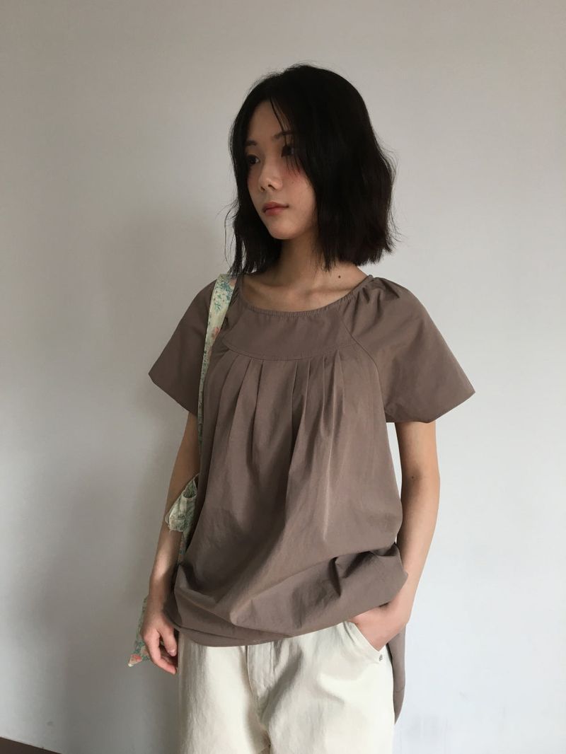Linne pintuck dress (3color)