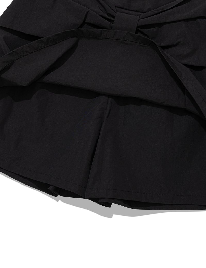 GIANT RIBBON SKIRT PANTS(BLACK)