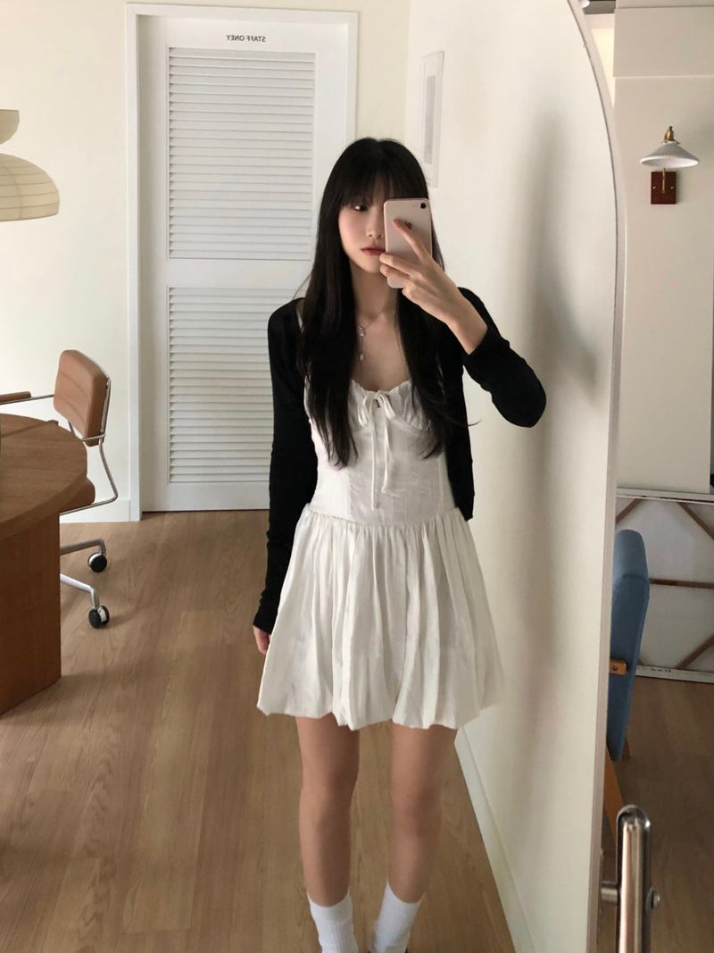 Haze Balloon Mini Dress (3 colors)