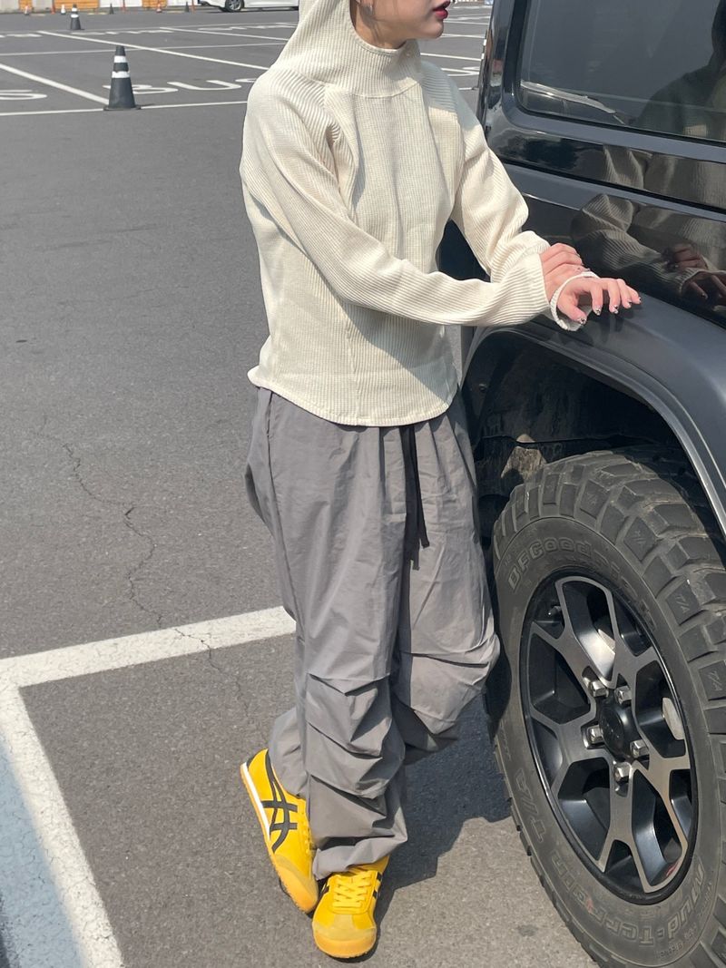 Accordion two-way cargo pants 