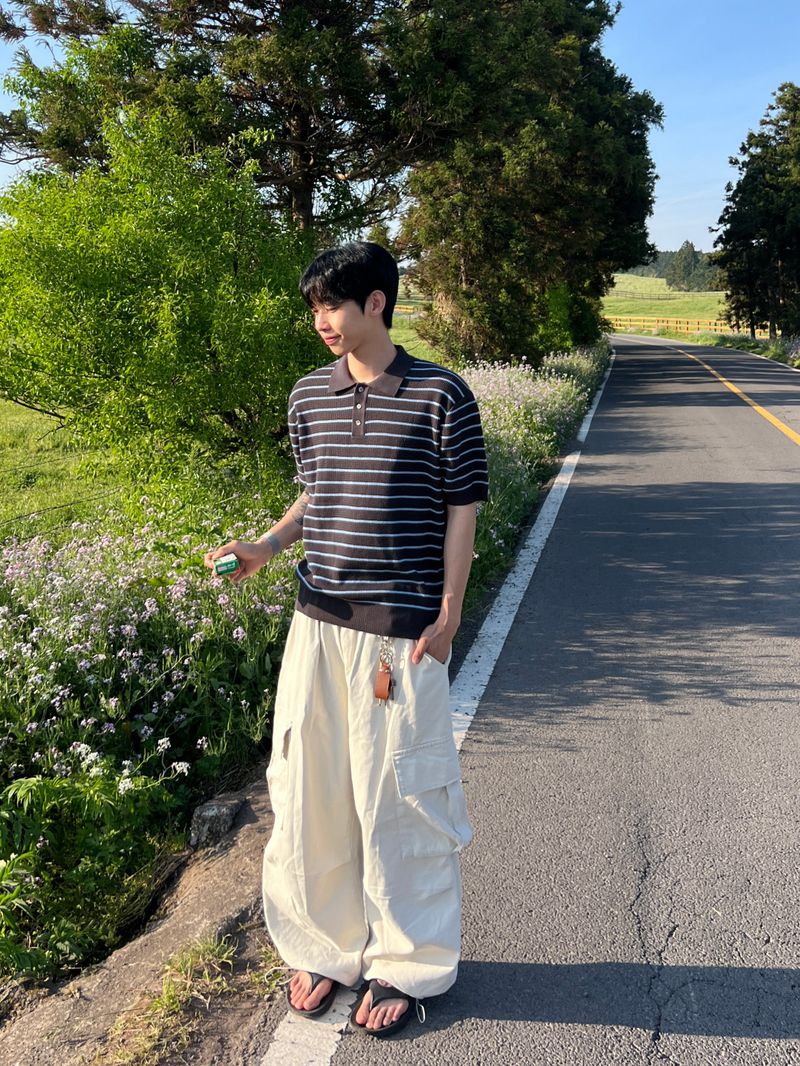Cold-Washed Cargo Pants (6 Colors)
