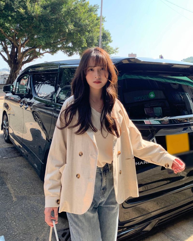 SERCOSERCO（サーコサーコ）の「オーバーサイズ リネンブレザー（Jackets/Outerwear）」