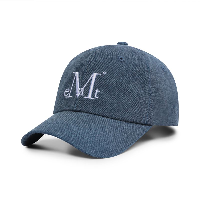 MUCENT(ムセント)の「MUCENT SIGNATURE BALL CAP (Pigment dyeing navy)(Hats)」