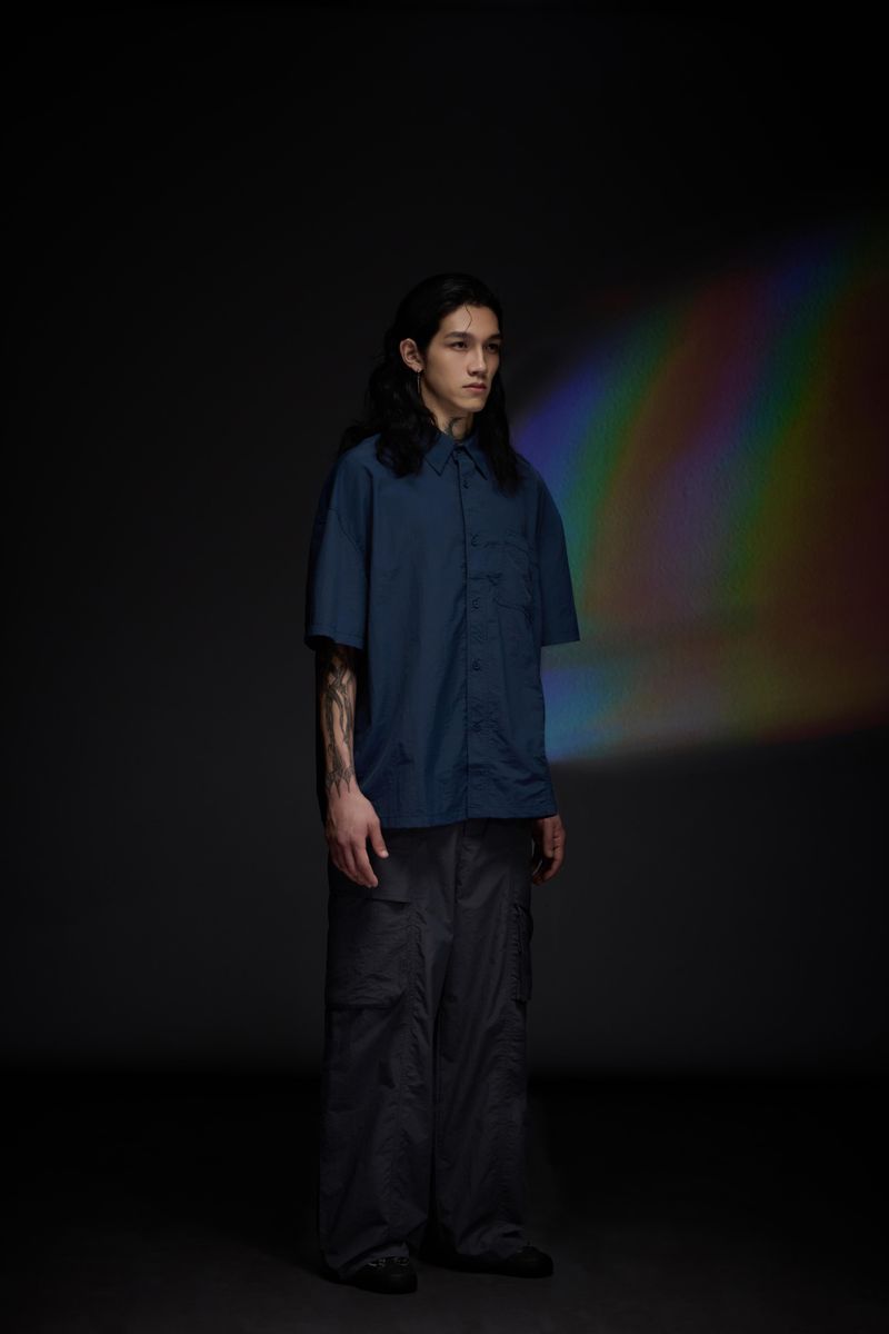 Asymmetric Cargo Pants