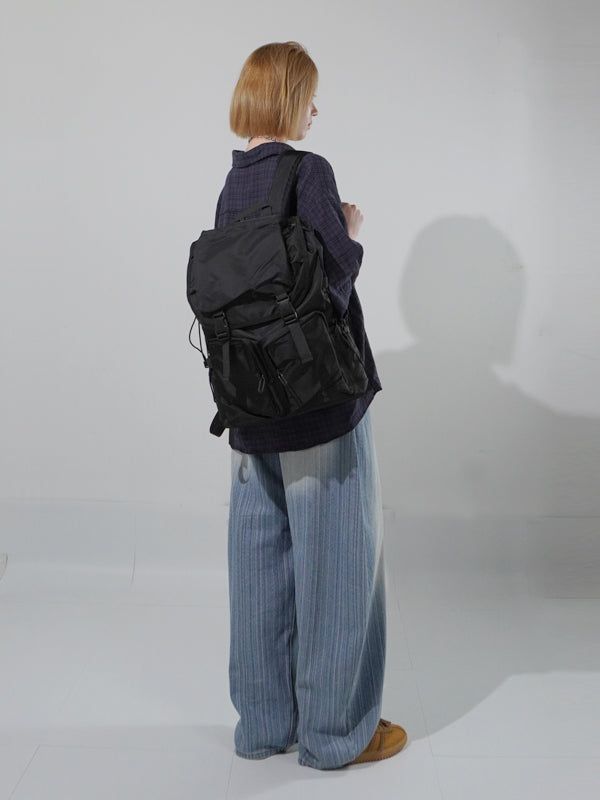 (UNISEX) Two Pocket Backpack