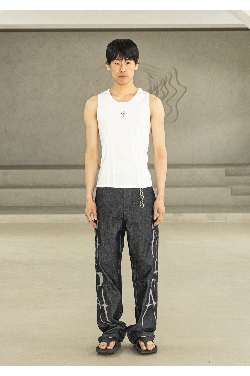 TWIG LOGO SLEEVELESS MSFSV001-WT