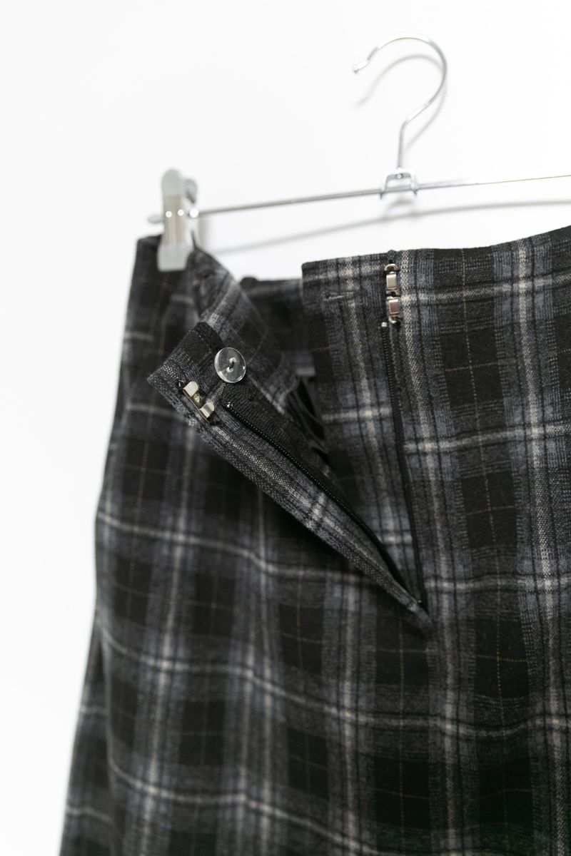 check low long skirt(2colors)