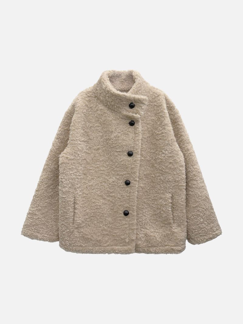 Gumi Suede Fur Coat (4c)