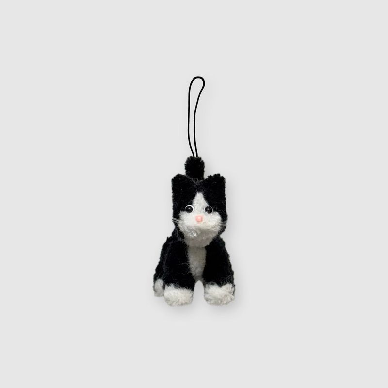 Papimyong（パピミョン）の「[made]t. tuxedo cat keyring s size（Toys/Key Holders）」