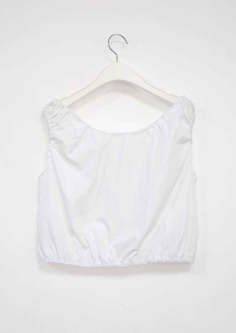 layered banding tank top