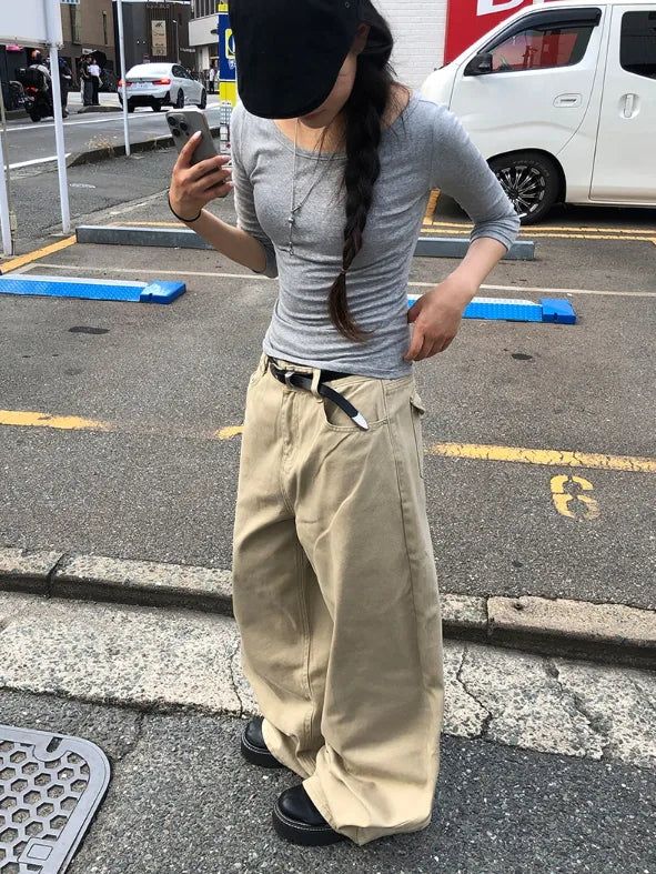 Ruel Wide Cotton Pants