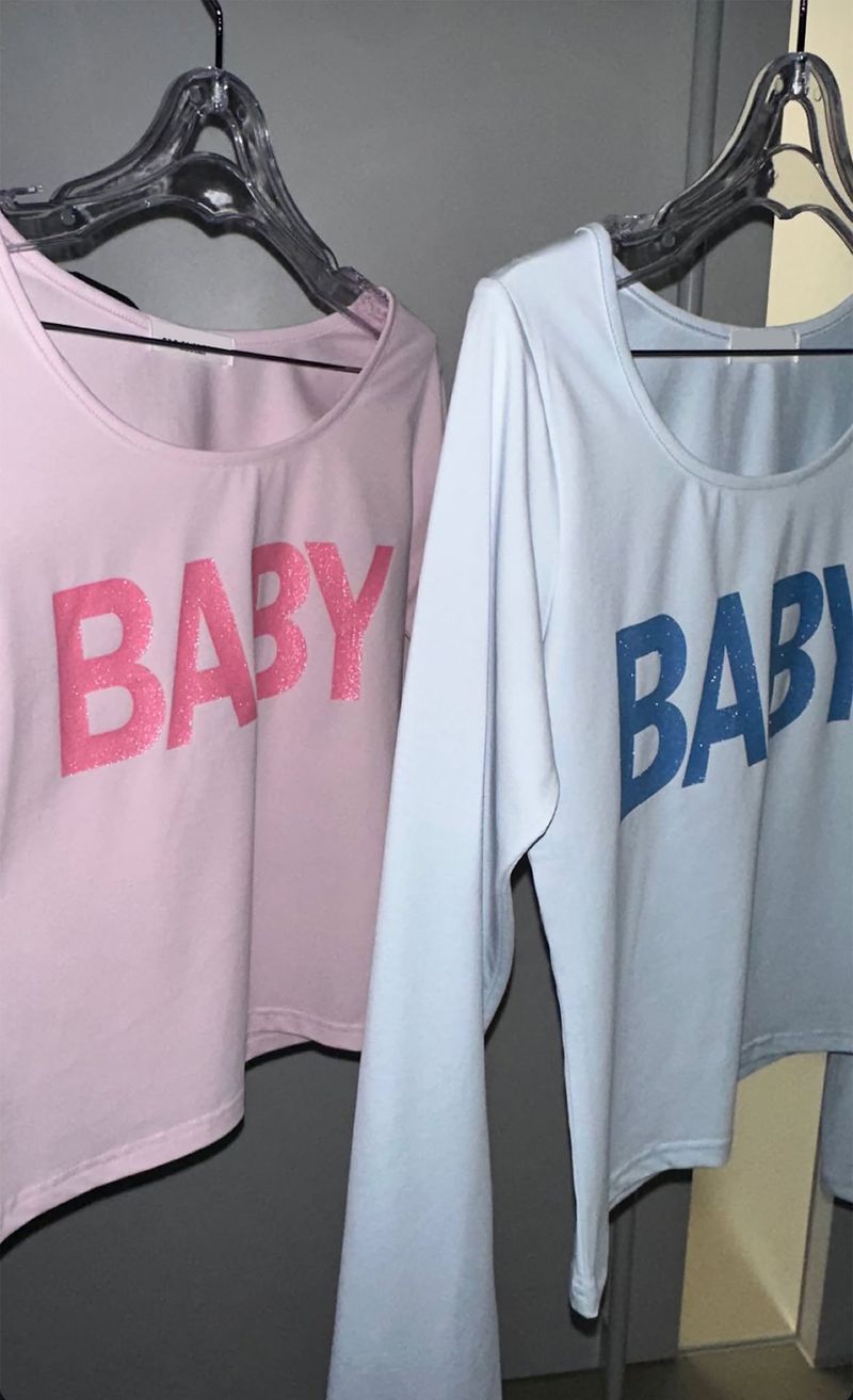 glitter-baby tight top(4 color )