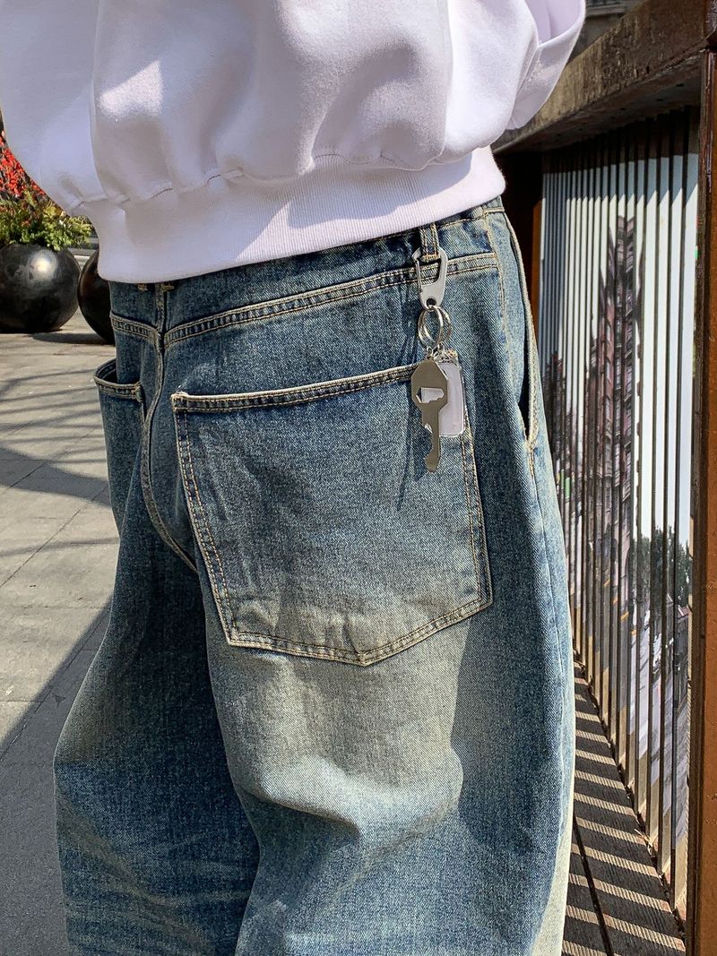 Look Chief Tiger Balloon Denim Pants