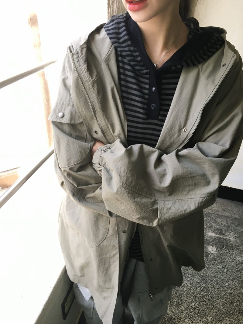 Rainy Hood Vintage Field Jacket (3c)