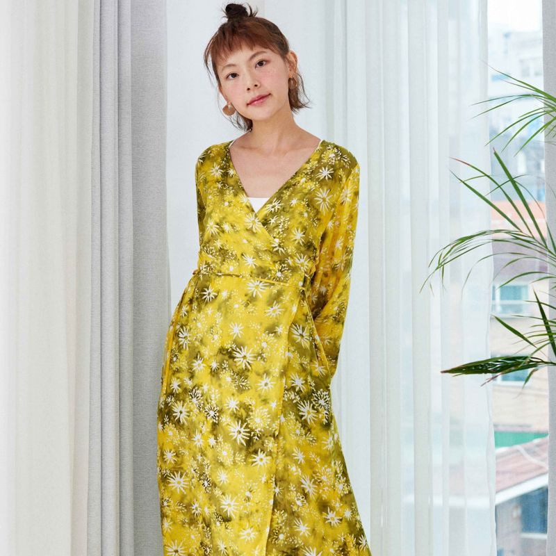 [Robe Dress] Dahila - Lemon Tree