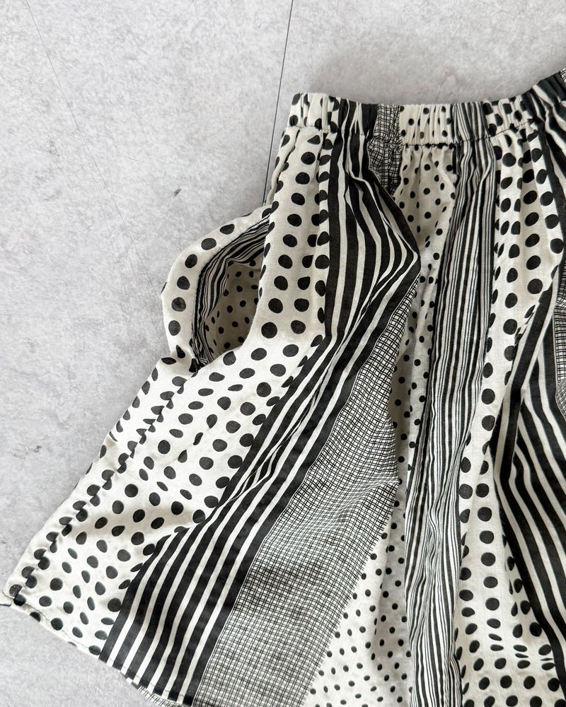 MOMENT PATCH MIX SKIRT