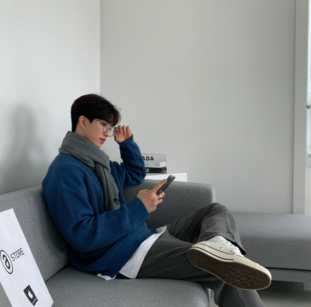 LOOKPLE（ルックプル）の「 Abyss Daily Haze Muffler  （Fashion Accessories）」