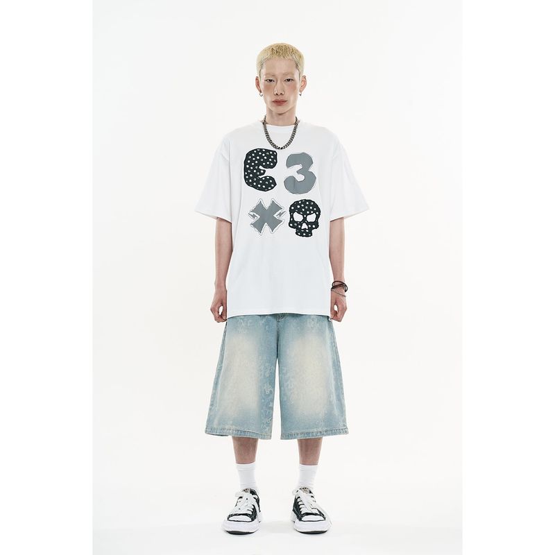 EASY NO EASY(イージーノーイージー)の「Kitsch Dot Short Sleeve - White(Tops)」