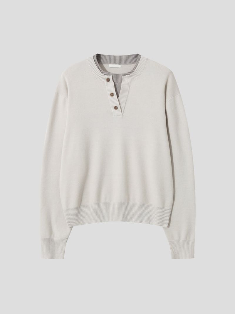 No.1431 layered button KINT (4color)