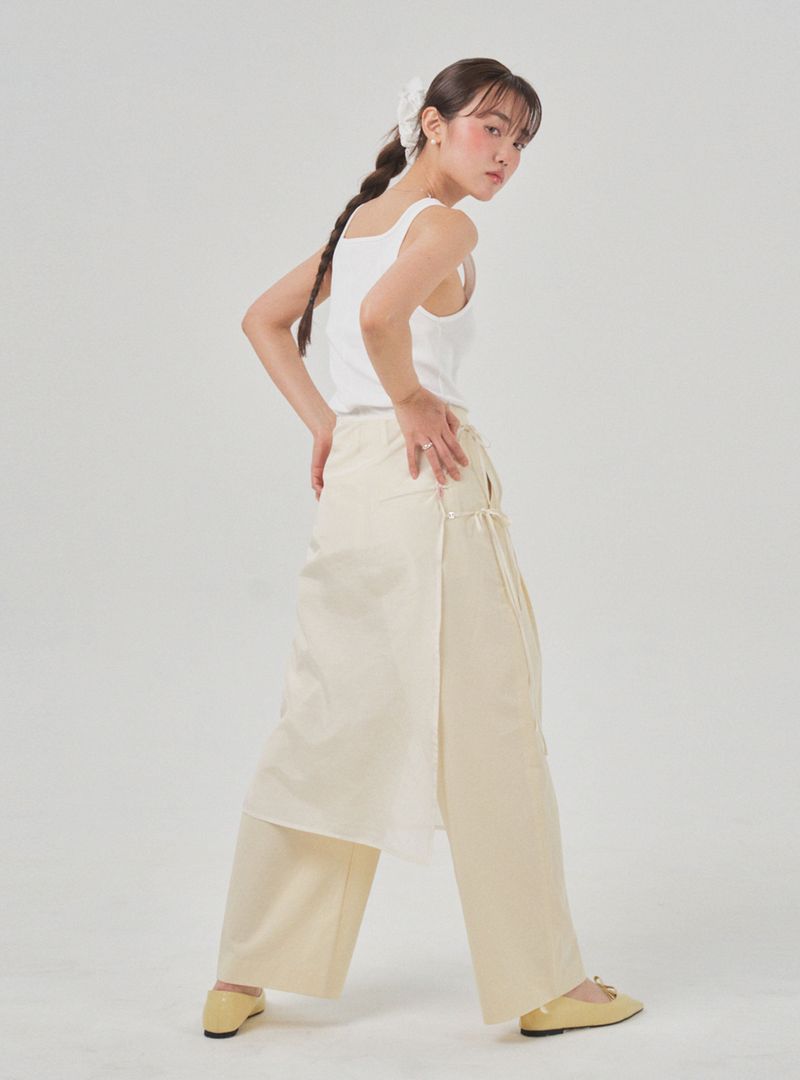 Multi layered dress (ivory)
