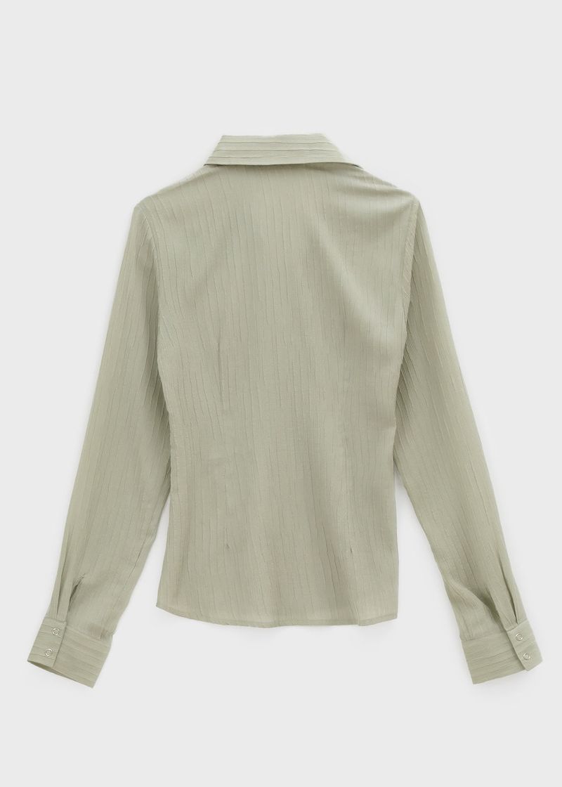 [MADE] Elsob Button Pleated Blouse