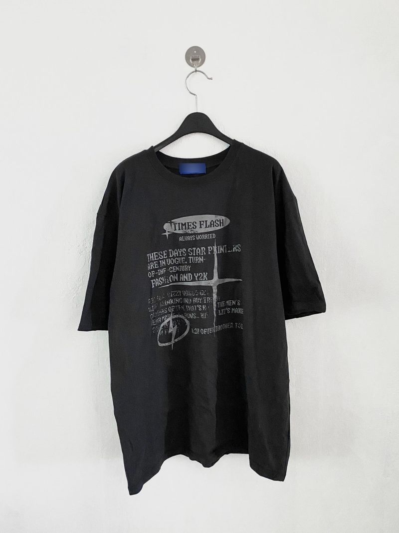 Times printing short sleeve T 2C