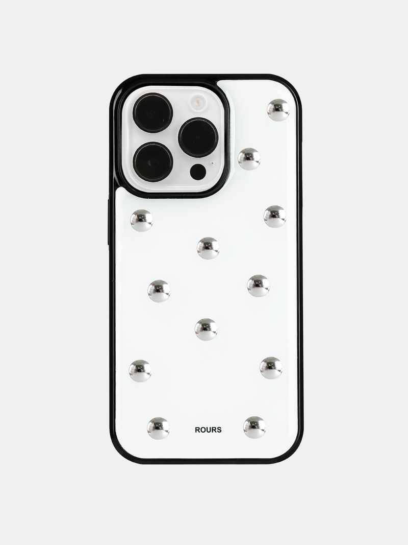 ROURS(ラウォルズ)の「tenten stud case (white)(Smartphone Accessories)」