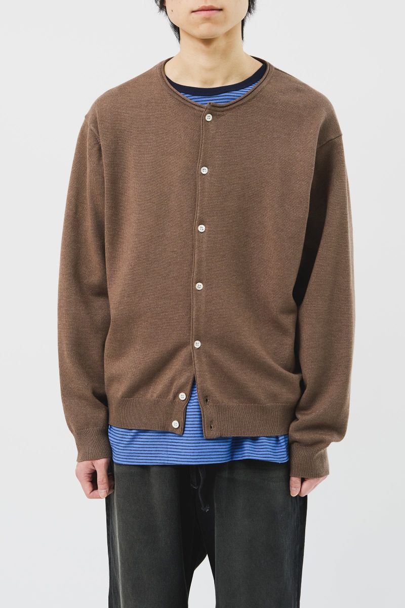 Milla Round Knit Cardigan (3color)