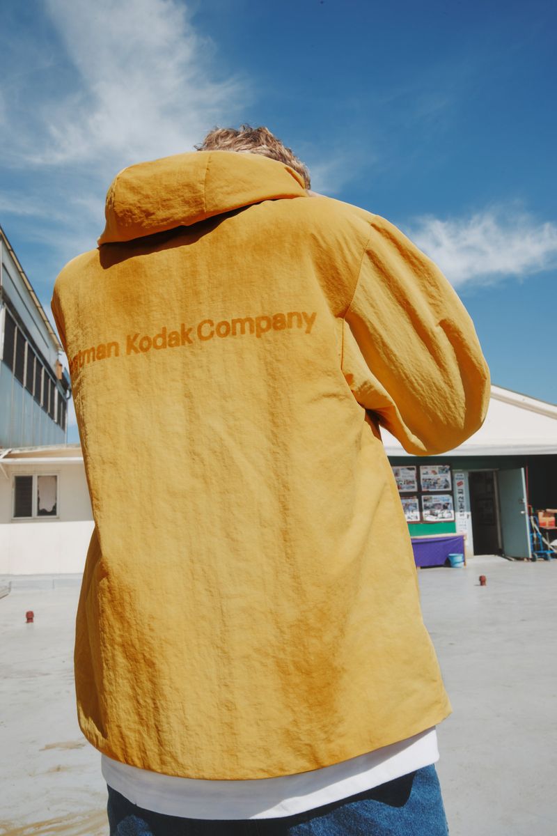 KODAK（コダック）の「Kodakurry Dyed Hoodie Jacket【YELLOW】（Jackets/Outerwear）」