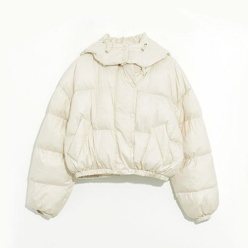 【MADE】Hooded short padding
