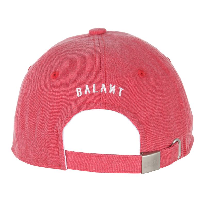 2-Tone Washed Ball Cap - Red