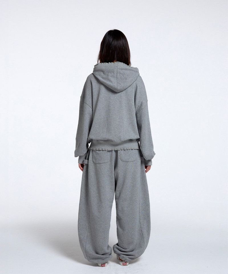 CONY RUFFLE PANTS / MELANGE