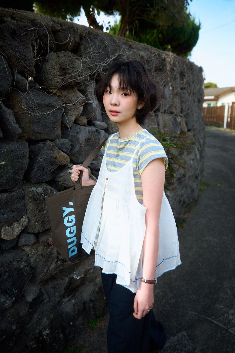 YWD TWILL ECO BAG-KHAKI 