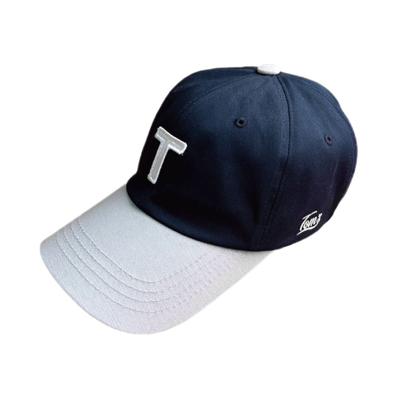 TOM'S BIRTHDAY（トムズバースデー）の「TBD T-logo ball cap MIX NAVY（Hats）」