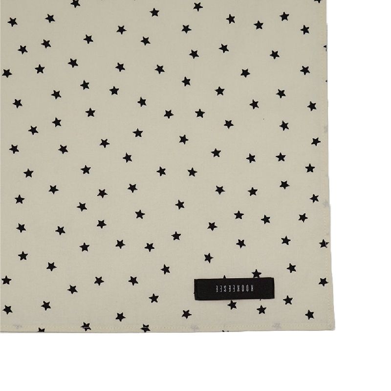 Star Square Scarf (ivory)