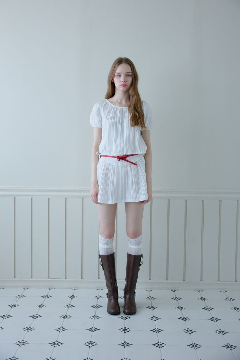 [2PCS 1SET] LACE BLOOM KNEE SOCKS