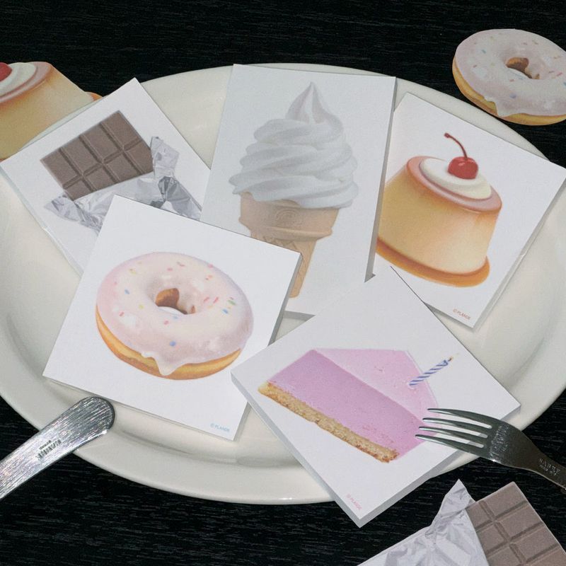 PLANDE（プランデ）の「オブジェクトメモ vol.7-デザートセット（雑貨/ステーショナリー）」