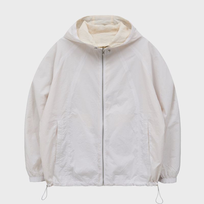 Reversible Check Windbreaker
